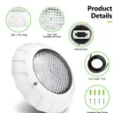 LED lumière de piscine DC12V lumière sous-marine IP68 sept couleurs 38W RGB thumbnail 1