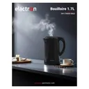 Bouilloire Elactron Noir Mat 1.7L SH-17M301BA2 – Électrique avec Indicateur et Arrêt Auto thumbnail 4