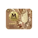 Magnum – Utopia Double Hazelnut – Chocolat blanc, éclats de noisette, amande & pistache x4 – 340 ml thumbnail 1