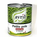 AVRIL - Petits pois très fins à l'étuvée - 800g thumbnail 1