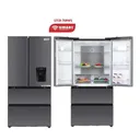 Refrigerateur Smart Technology Side By Side 2TIROIRS + Fontaine Inverter STCB709WS thumbnail 4