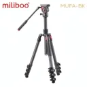 Trépied Caméra Professionnel en Aluminium Milliboo MUFA-BK thumbnail 1