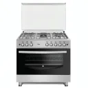 Cuisiniere Ferre 5FEUX 90X60 A Gaz Gris F9P50G2-DI thumbnail 1