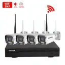 FOSVISION FS-6099W30LS-4CH (3MP) NVR Kit 4 Caméras De Surveillance IP WiFi 3MP Full Couleur+Audio thumbnail 1