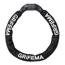 GRIFEMA GAK1201-9 – Chaîne Antivol Vélo avec Code – 120 cm – Noir thumbnail 1