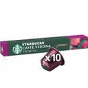 STARBUCKS-Café Capsules Caffè Verona Intensité 10 Compatible Nespresso-10 capsules thumbnail 1