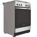 Cuisiniere Indesit 4FEUX A Gaz 60X60 Four A Gaz Gris IS67G1PCX/MEA thumbnail 6