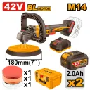 Polisseuse Sans Fil Ingco 42V Brushless 180mm thumbnail 3