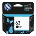Cartouche HP 63 Noir ORIGINAL thumbnail 1