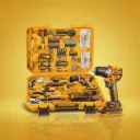 Coffret Outils Sans Fil Ingco 166 Pcs 20V 66Nm – HKTHP41662 thumbnail 3