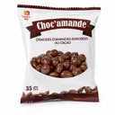 Choc'amande – Dragées d'Amandes Enrobées au Cacao – 35 g thumbnail 1