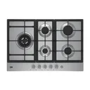 Plaque Encastrable Beko 5 feux 90X60 à Gaz Inox HIAL75235SX thumbnail 1