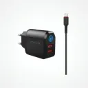 Chargeur Mural ICONIX IC-HC1025 pour iPhone avec Technologie de Charge Rapide thumbnail 1