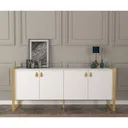 Table Console Lost White Gold Blanc C906B thumbnail 1