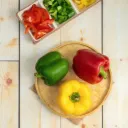 Poivron vert, jaune, rouge – 1kg thumbnail 2