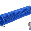 Tuyau d'Air Comprimé 15m (Ø 5x8mm) avec Raccords Filetés - WQG1915 thumbnail 1
