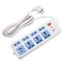Multiprise Électrique R SCAR RS-308U 7 Ports avec Chargeur USB Type-C 3M thumbnail 1