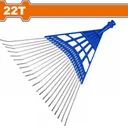 Poly steel leaf rake thumbnail 1
