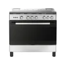 Cuisiniere Midea 5FEUX 90X60 Inox 90605G030 thumbnail 1