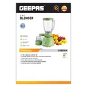 Mixeur/Blender multifonction 3 en 1 400W Geepas GSB1514N thumbnail 3