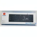 Clavier Filaire USB RSCAR RS-K1700 Noir thumbnail 1