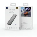 Hub USB-C WIWU T9 - 8 en 1 pour Macbook thumbnail 1