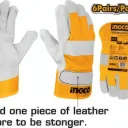 Gants de Protection en Cuir de vache 10.5″ – HGVC01 thumbnail 3
