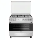 Cuisinière ASTECH CK98GAZF 5 feux gaz full option inox thumbnail 1