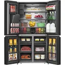 Refrigerateur Smart Technology Side By Side 4PORTES Distributeur D'EAU Et Glacon STR678WH thumbnail 3