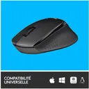 Logitech M330 Silent Plus (Noir) thumbnail 2
