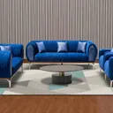 Salon Sdm Vip 7 places Rouge Bordeau SDM036 thumbnail 1