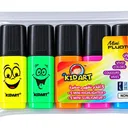 Mini surligneurs fluo Kidart AS x4 thumbnail 1