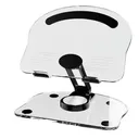 Support Transparent pour Tablette – Bureau & Maison thumbnail 1