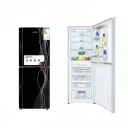 Réfrigérateur ASTECH FC387BLK-VE combiné 4 tiroirs grande capacité noir thumbnail 1