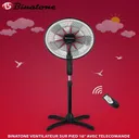 Ventilateur Binatone Sur Pied Avec Commande A1612RC thumbnail 3