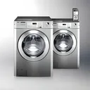 Machine A Laver LG 10KG/10KG Industriel Sec FH069FD2F+RV1329CD7P thumbnail 5