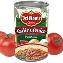 Del Monte – Sauce Tomate pour Pâtes Saveur Ail & Oignon – 680 g thumbnail 1