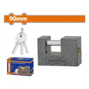 Rectangular type iron padlock thumbnail 1