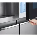 Refrigerateur LG Side By Side 4PORTES Avec Fontaine Gris GCX257CSEW thumbnail 4