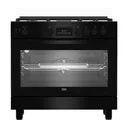 Cuisiniere Beko 5 feux 90X60 à Gaz Noir BGGR11225GB thumbnail 1
