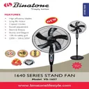 Ventilateur Binatone Sur Pied VS1657 thumbnail 3