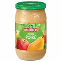 ANDROS -  Compote pour bébé sans morceaux poire - 750G thumbnail 1