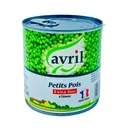 AVRIL - Petits Pois Extra Fins a l'étuvée - 400g thumbnail 1