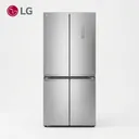 Refrigerateur LG Side BY Side 4 portes 434 litres Inverter Gris GCFB41FPLAM thumbnail 2