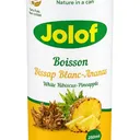 Jus de bissap ananas DJ-E canette 250 ml thumbnail 1