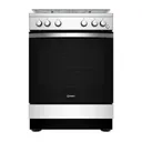 Cuisiniere Indesit 4FEUX A Gaz 60X60 Four A Gaz Gris IS67G1PCX/MEA thumbnail 1