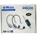 Microphone sans fil MAX SM-4.2 - Double canal - Rechargeable thumbnail 1