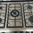 Cuisiniere Technolux 5FEUX 80X60 A Gaz Inox TEC80 thumbnail 3