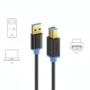 Cable USB 3.0 imprimante 5m thumbnail 3
