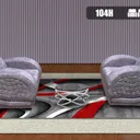 Salon Canapé 7 places Fixe Couleur Au Choix Marbre 104H thumbnail 3